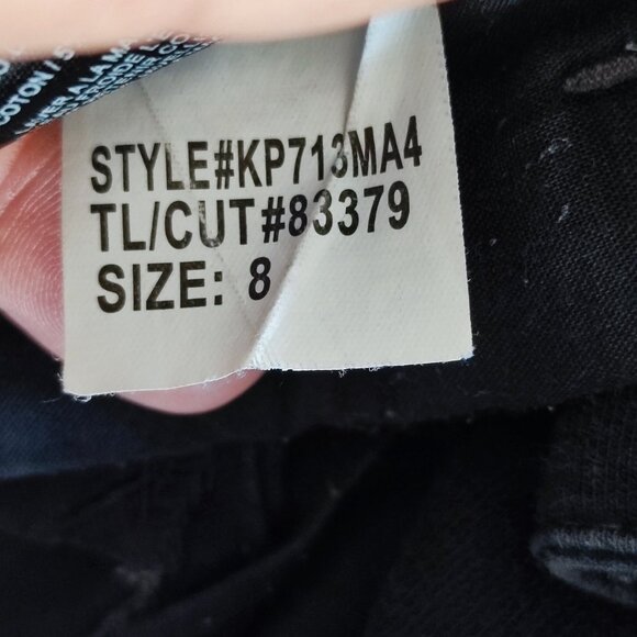 KUT from the Kloth jeans women's sz 8 black colour Jennifer Ultra Skinny stretch - Picture 10 of 15